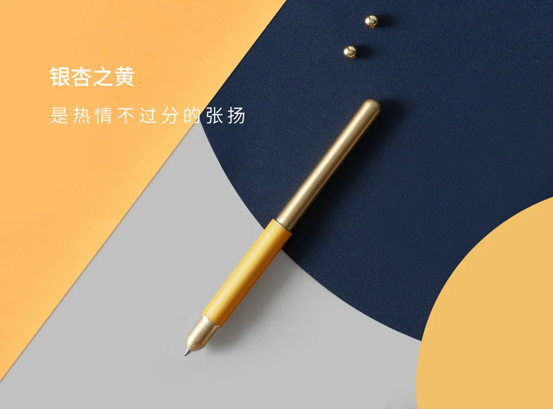 Xiaomi Mijia Youpin Ретро Время кожаные пальто ремесленник ручной работы элегантная офисная подарочная ручка в деловом стиле Канцтовары