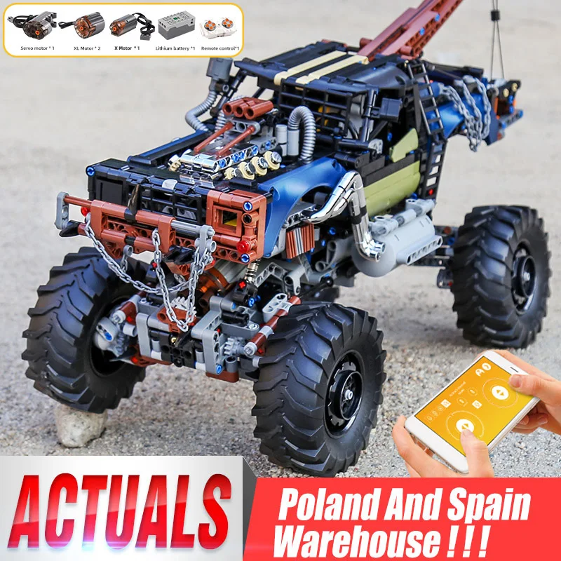 Mould King 18006 APP радиоуправляемый высокотехнологичный автомобиль игрушки