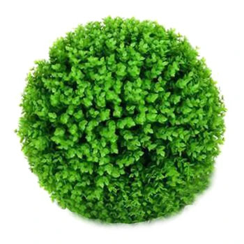 

Simulated Artificial Grass Ball Topiary Outdoor Indoor Faux Plant Hanging Wedding Decor