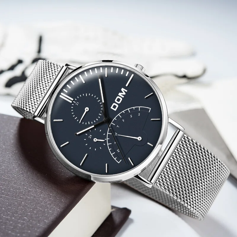 

Watch OEM Processing Gift Customization DOM Brand Multi-functional Western Style M-511D-2M