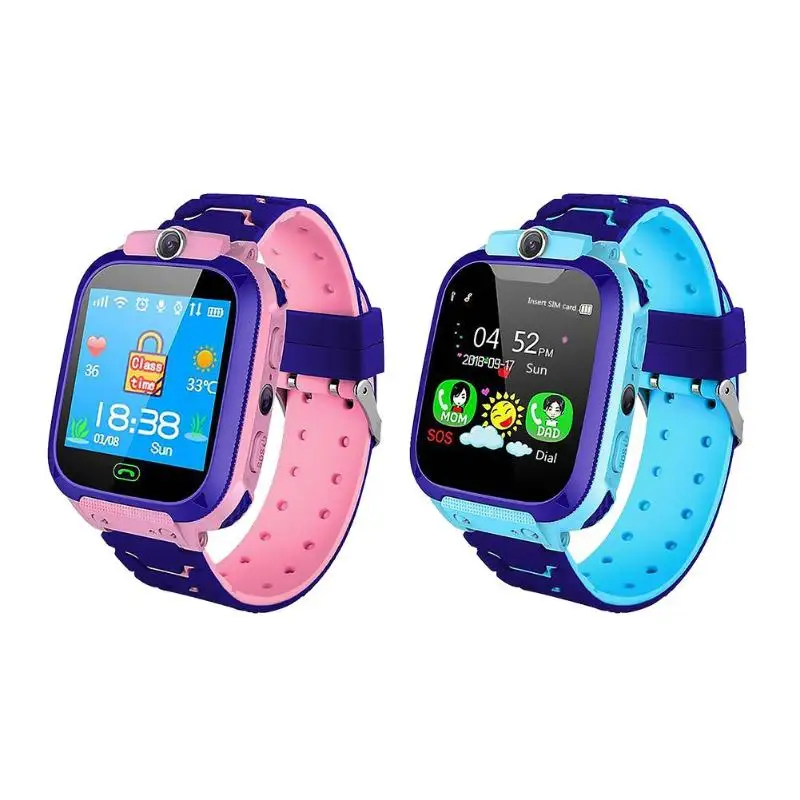 

Q12 1.44 inch Touch Screen LBS Positioning Children Smart Talking Watch for Android and iOS fit Children, old people