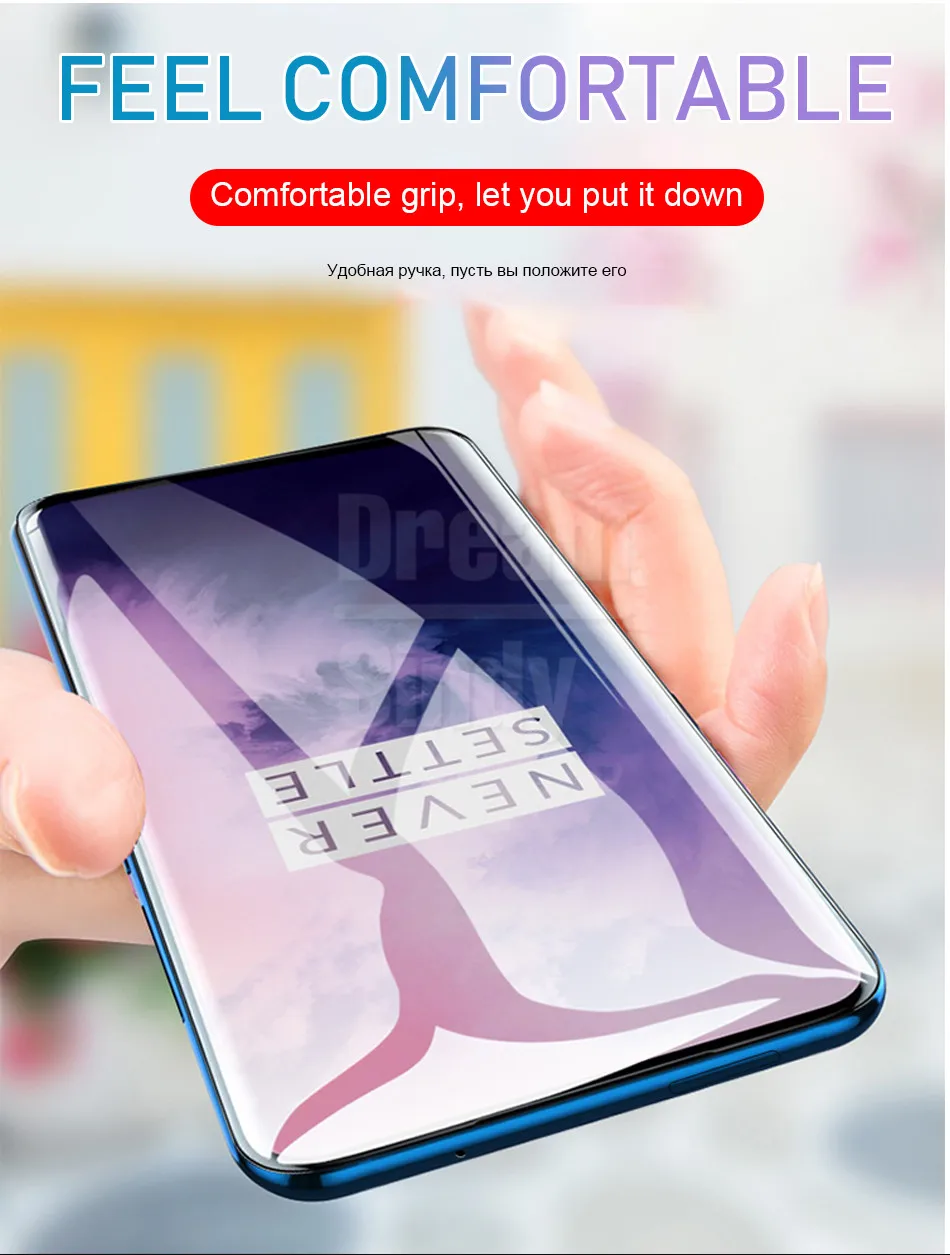 100D Передняя Задняя полностью Защитная Гидрогелевая пленка для Oneplus 7T 7 Pro 6T 6 5T 6 Защитная мягкая задняя пленка без стекла