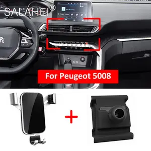 Gravity Car Phone Holder For Peugeot 4008 5008 308 2008 3008 207