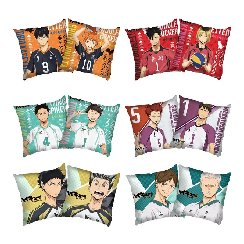 Аниме Haikyuu! Двойная картина Наволочка Чехол для подушки Подушка сиденье