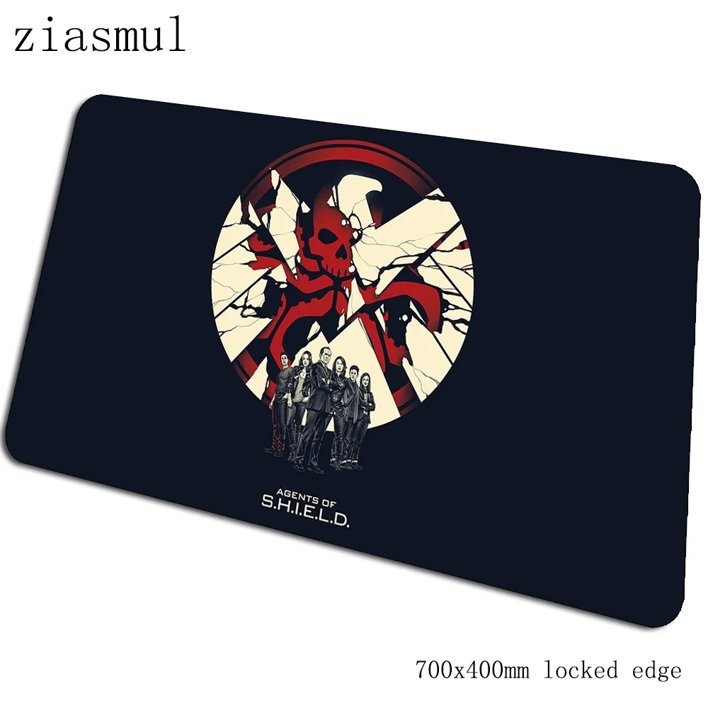 S. H. I. E. L. D коврик для мыши 700x400x3 мм игровой коврик для мыши популярный коврик для мыши игровой компьютерный стол locrkand коврик notbook mousemat pc - Цвет: size 700x400x3mm