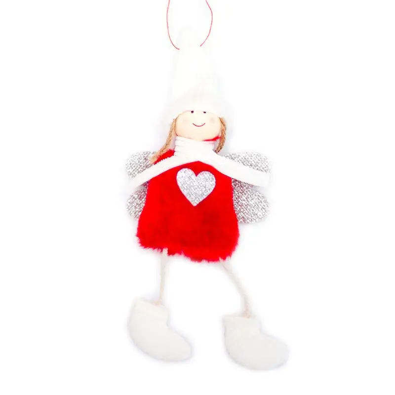 

Christmas Angel Plush Doll Toy Christmas Tree Pendants Ornaments Home Decoration