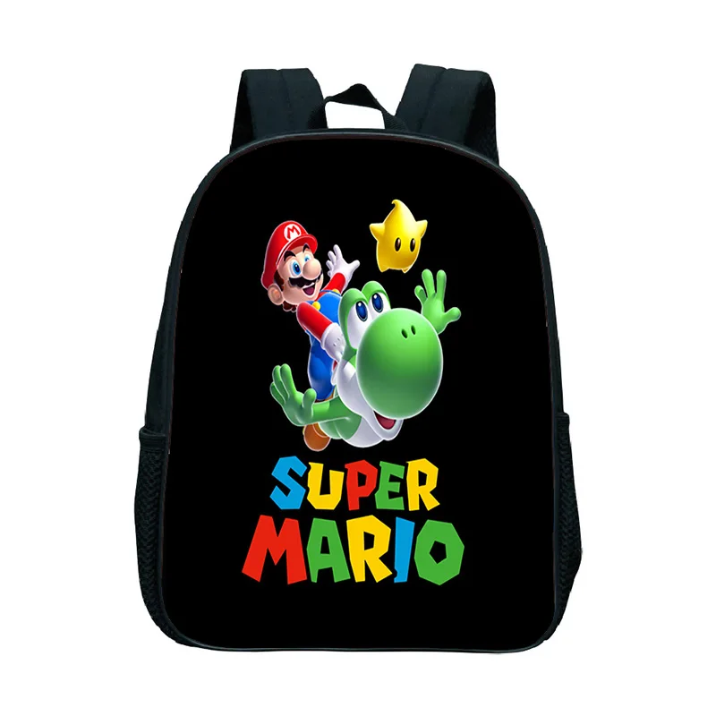 Рюкзак Bros Super Mario для мальчиков и девочек, школьные рюкзаки на плечо, детские школьные рюкзаки для детского сада, Mochila