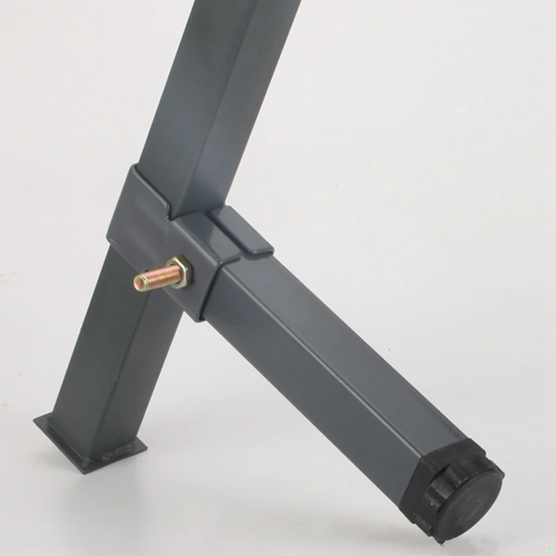 2 предмета с регулировкой по высоте, Зажимная трубка ноги металлический квадратный лежак подъемный стол ног для кровать-татами рама