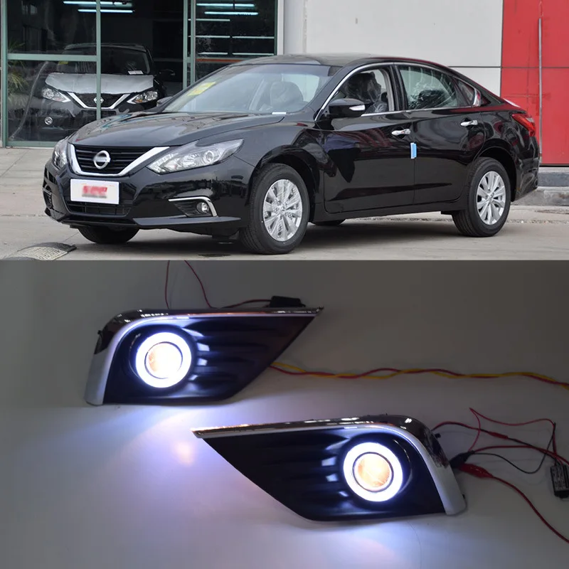 

Suitable for 17-18 Nissan Teana LED Daytime Running Lamp Teana Only Daytime Running Lamp Refit Angel Eyes