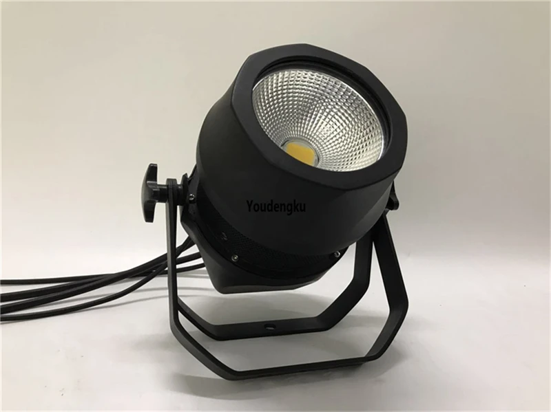 4pcs Aluminum DJ Par RGBW 200w Led Par64 dmx cob par ip65 Waterproof led cob Par Can Lights