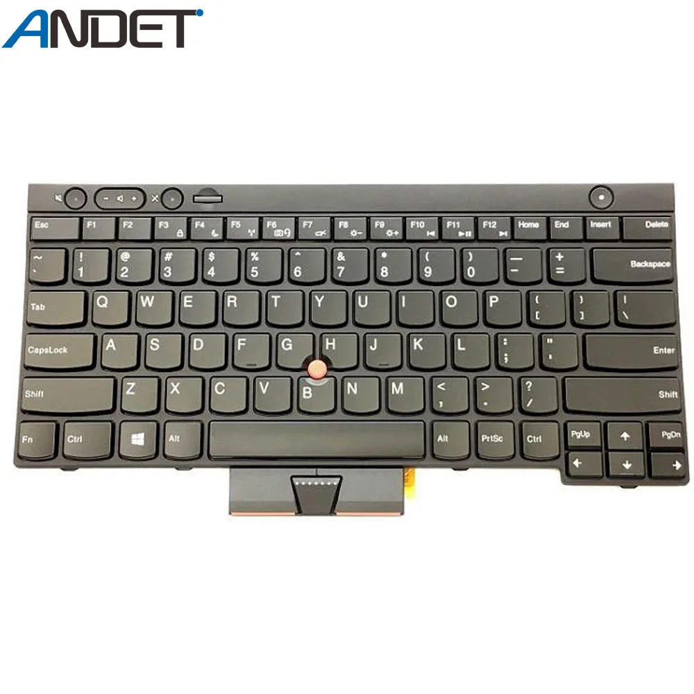 Новая Оригинальная клавиатура для Lenovo ThinkPad T430 T430S L430 L530 X230 X230T T530 W530 американский