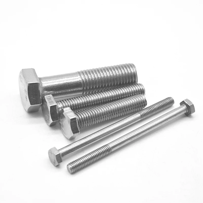 5 шт. ASTM A240 2205 дуплексные шестигранные винты из нержавеющей стали Полностью
