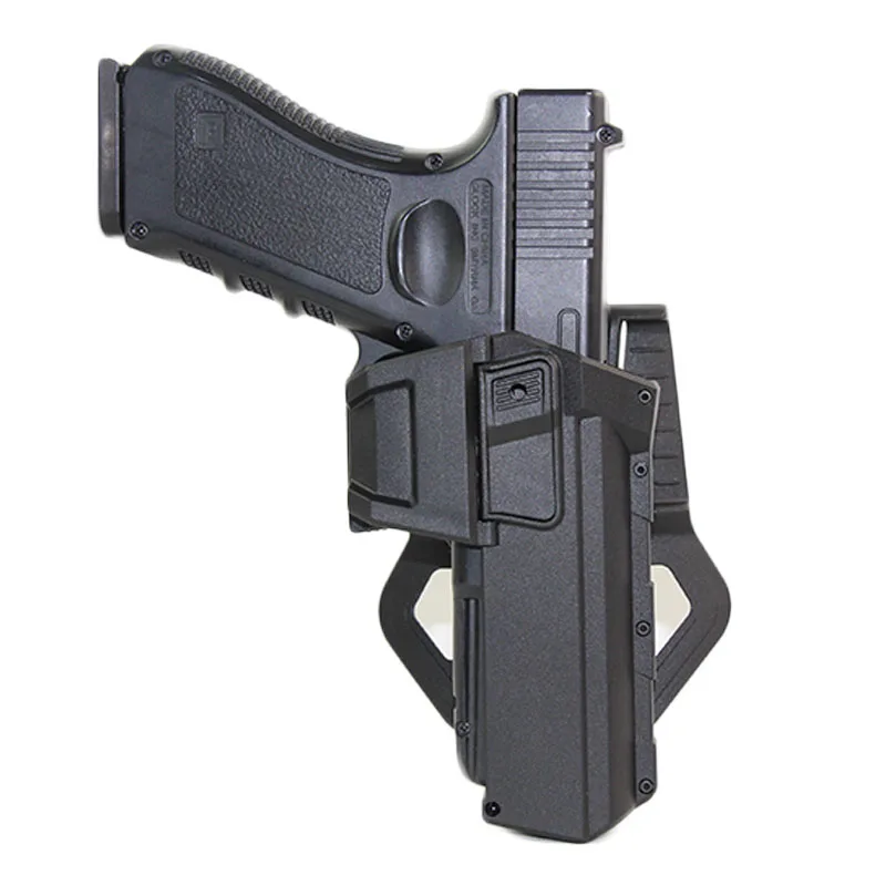 

Тактическая кобура для пистолета и страйкбола для Glock 17 18 22 23, кобура с фонариком, лазерный передвижной чехол для пистолета, аксессуары для охоты