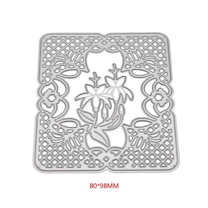 

Invitation Flower Metal Cutting Dies Stencil DIY Scrapbooking Album Stamp Paper Card Embossing Crafts Decor