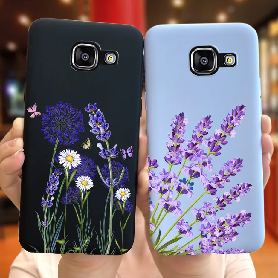 Floral Matte TPU Soft Phone Case - Enhanced Back Cover Design