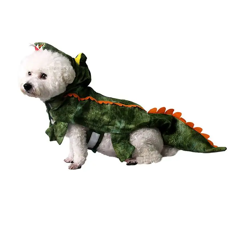 Карнавальный костюм для собак, костюм для ролевых игр в виде крокодила, плащ для собак, крутая одежда для домашних животных