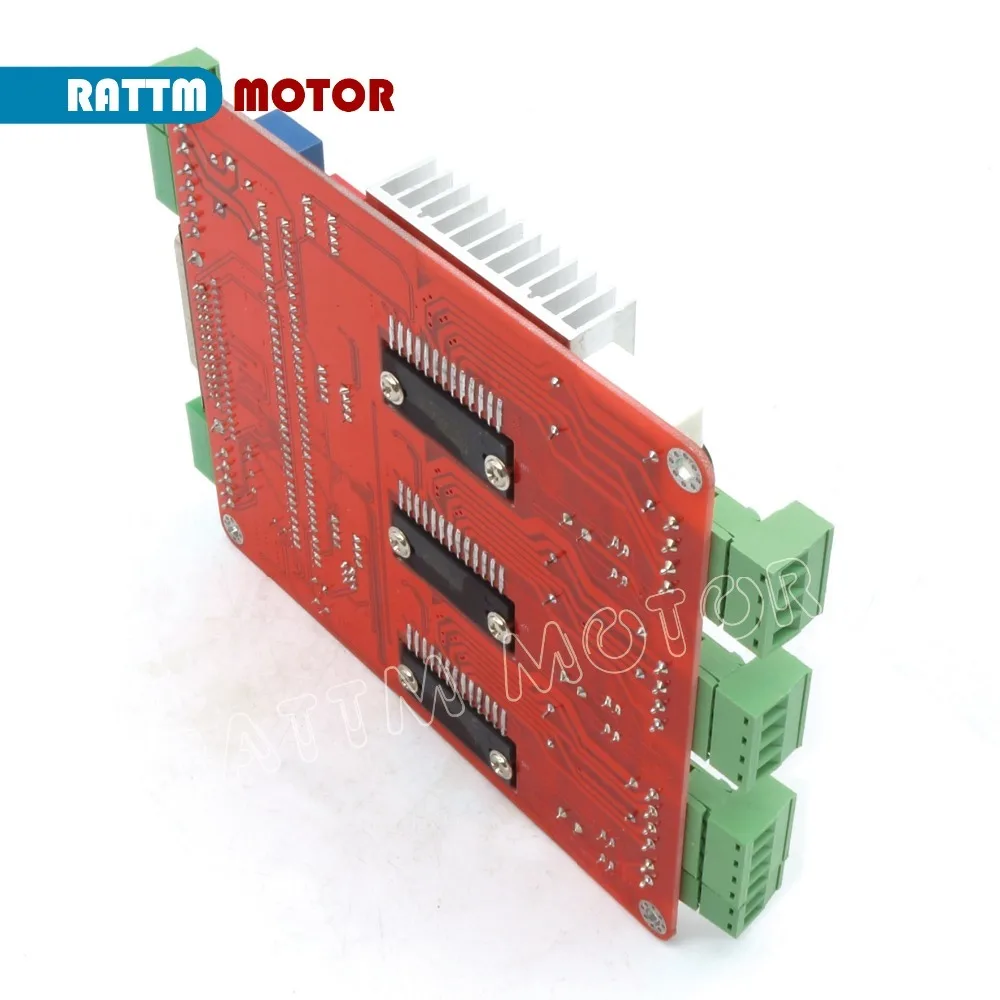 DE Free VAT 3 оси TB6560 плата контроллера ЧПУ шаговый двигатель драйвер карты breakout board V тип для фрезерного станка с ЧПУ