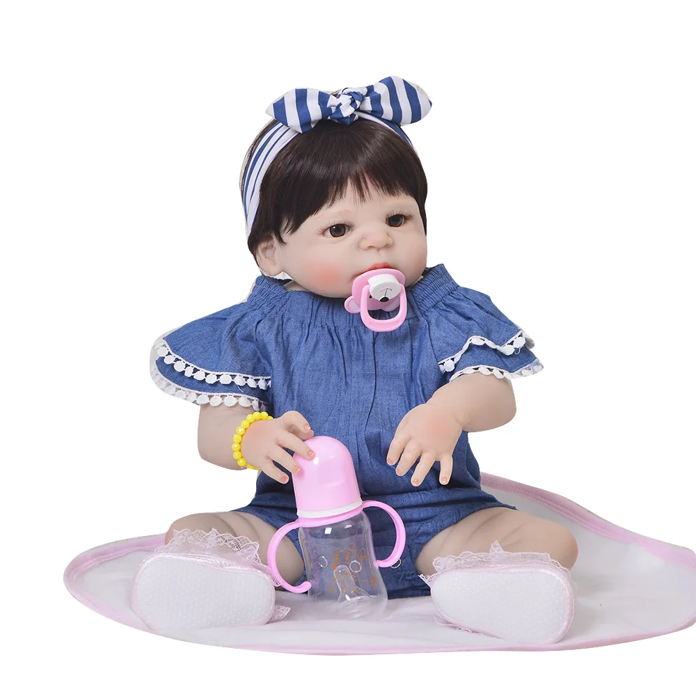 

Keiumi AliExpress Hot Selling 57cm Reborn Baby Doll Model Infant Reborn Baby