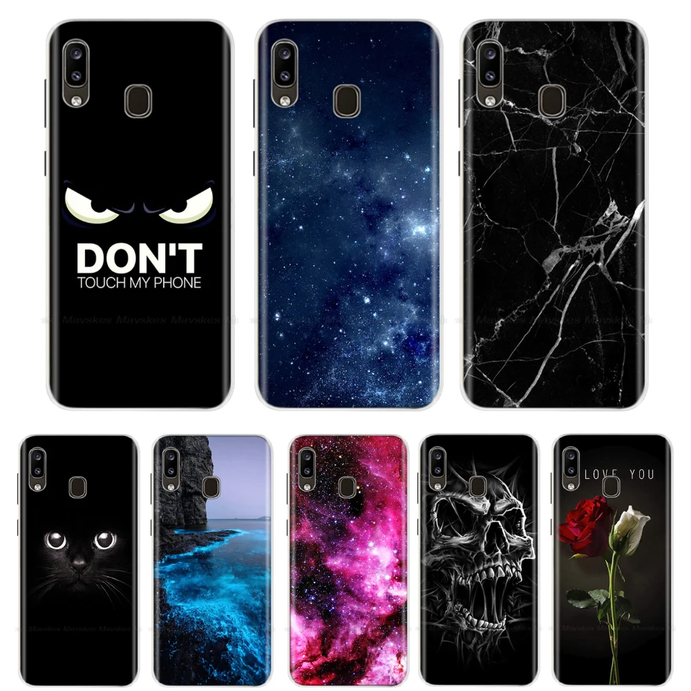 Phone Case For Samsung Galaxy A30 A20 Case A30s Cover For Samsung Galaxy A30 A 30 SM-A305F A305F A305 Case Silicone Soft TPU Bag