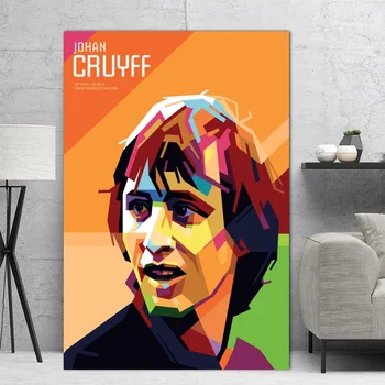 

johan cruyff Poster Art Canvas Painting Home Decor