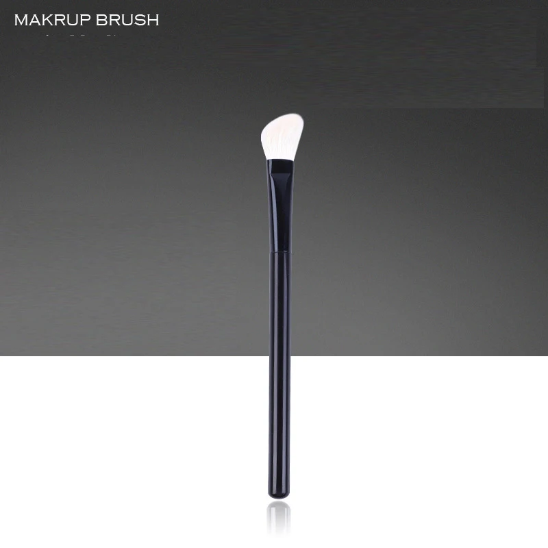 

Knife Type Goat Hair Makeup Brush Highlight Eye Bloom Brush Profession Bevel Hair Eye Makeup Beauty tools