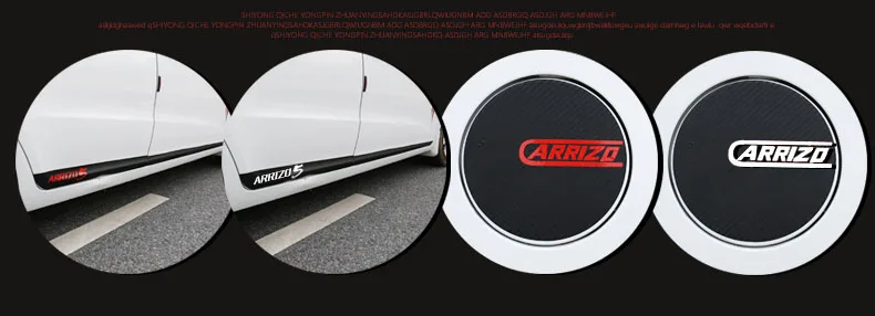 Для Chery ARRIZO5 ARRIZO 5 наклейки из углеродного волокна для отделки дверей наклейки на корпус с цветами наклейка на топливный бак крышка устойчива к царапинам