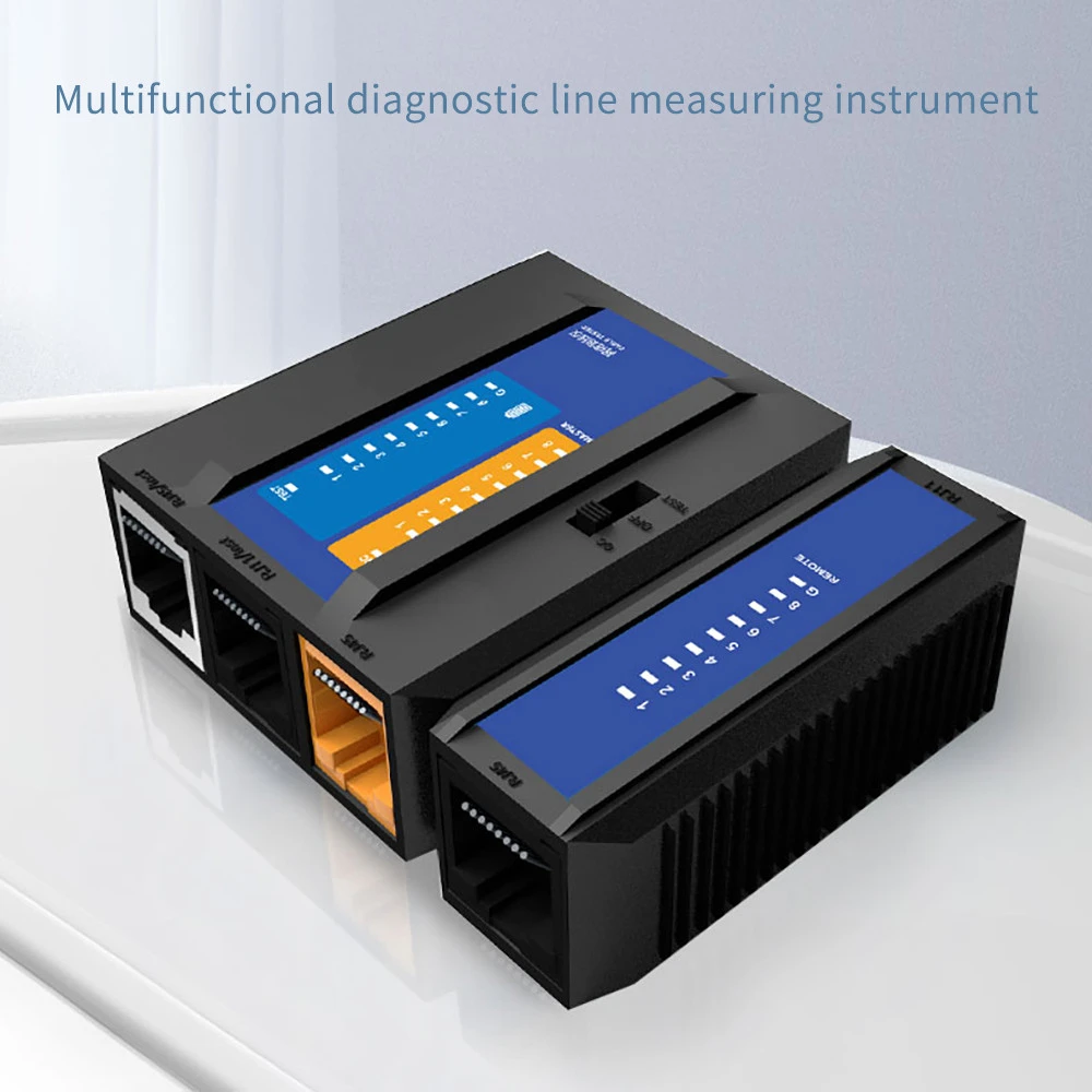 Newly Multifunctional TXJ004 Cable lan Tester Networking Tool network Repair Cable Tester For RJ45/RJ11/RJ12/CAT5/CAT6/CAT7/CAT8 lan cable detector