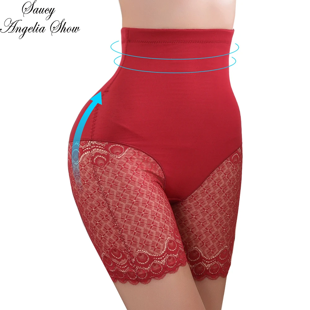 Сексуальный красный кружевной женский тренажер для талии облегающее нижнее