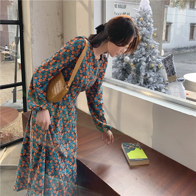 Женское облегающее платье во французском стиле Элегантное Длинное базовое с