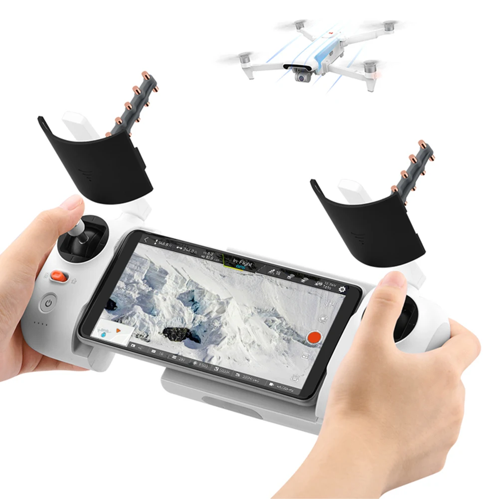 Drone Controller Remote Control Signal Mirror Extender Antenna Booster for FIMI X8SE Accessories Camera Len Cover Case Amplifier