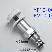 Гидравлическое давление регулирующее RV10-00 прямого действия большая ручка винт вставляется предохранительный клапан YF110-00