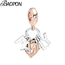 2 шт./лот, домашние Подвески «Друзья любви», подходят для браслетов Pandora, ожерелье для женщин, сделай сам, изготовление ювелирных изделий из бисера, кулон, аксессуары, подарок