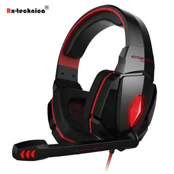 

Headset over-ear Wired Game Earphones Gaming Headphones Deep bass Stereo Casque with Microphone for PS4 new xbox PC Laptop gamer
