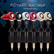 Ambition профессиональная роторная татуировочная машина Регулируемая легкая крышка Liner Shader мощный прямой привод сильный двигатель RCA 6-8 в