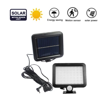 

56/30 LED Solar Light Sensor Solar Powered Waterproof Landscape LED Garden Lawn Lamps split panel waterproof outdoor lighting