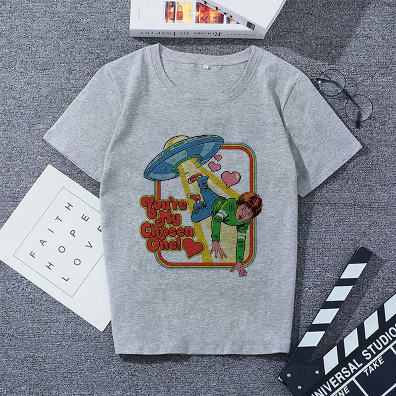 Poleras Mujer De Moda летняя футболка женская сатана печать Vogue Harajuku футболка плюс размер Эстетическая панк Футболка Camiseta Mujer - Цвет: 1505-Gray