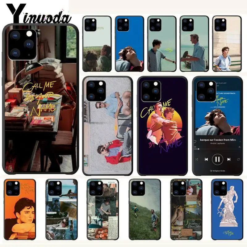 Роскошный чехол для телефона с надписью Call Me By Your Name Iphone 5s Se 2020 6 6s 7 8 Plus X Xs Max Xr 11 Pro