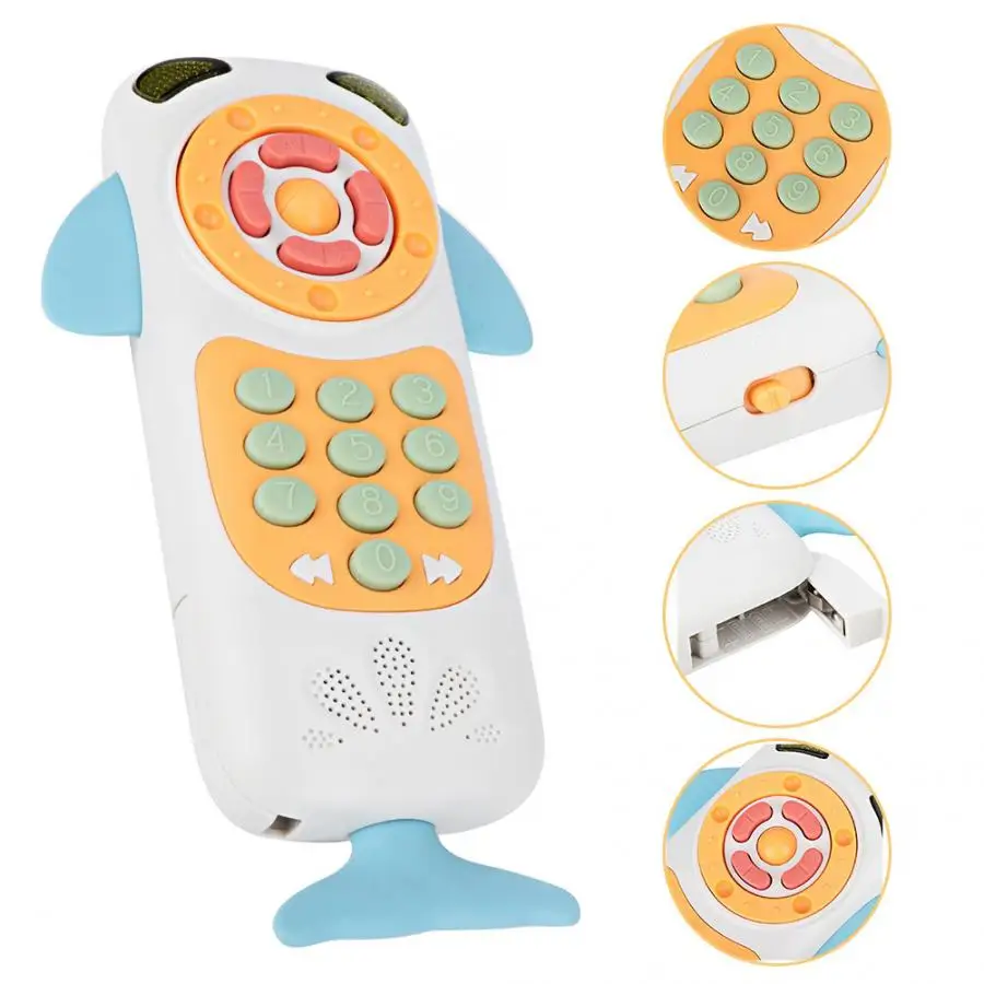 Детский телефон игрушка мобильный телефон для детей телефон игрушка Enfant ранняя обучающая Мобильная игрушка китайский/английский обучающая машина