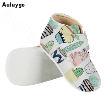 

Aulaygo Cute Cactus Flower Pot Design Sneakers For Girls Shoes Comfortable Toddler Baby Girl Toddler Kids Casual Breathable Flat