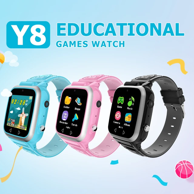 Montre Connectée Enfant - 26 Jeux éducatifs, Smartwatch Téléphone