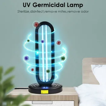 

38W 220V 110V LED UV Sterilizer lamp Ultraviolet UVC Quartz lamp Bulb UV Disinfection lamp Ozone Bactericidal Germicidal light