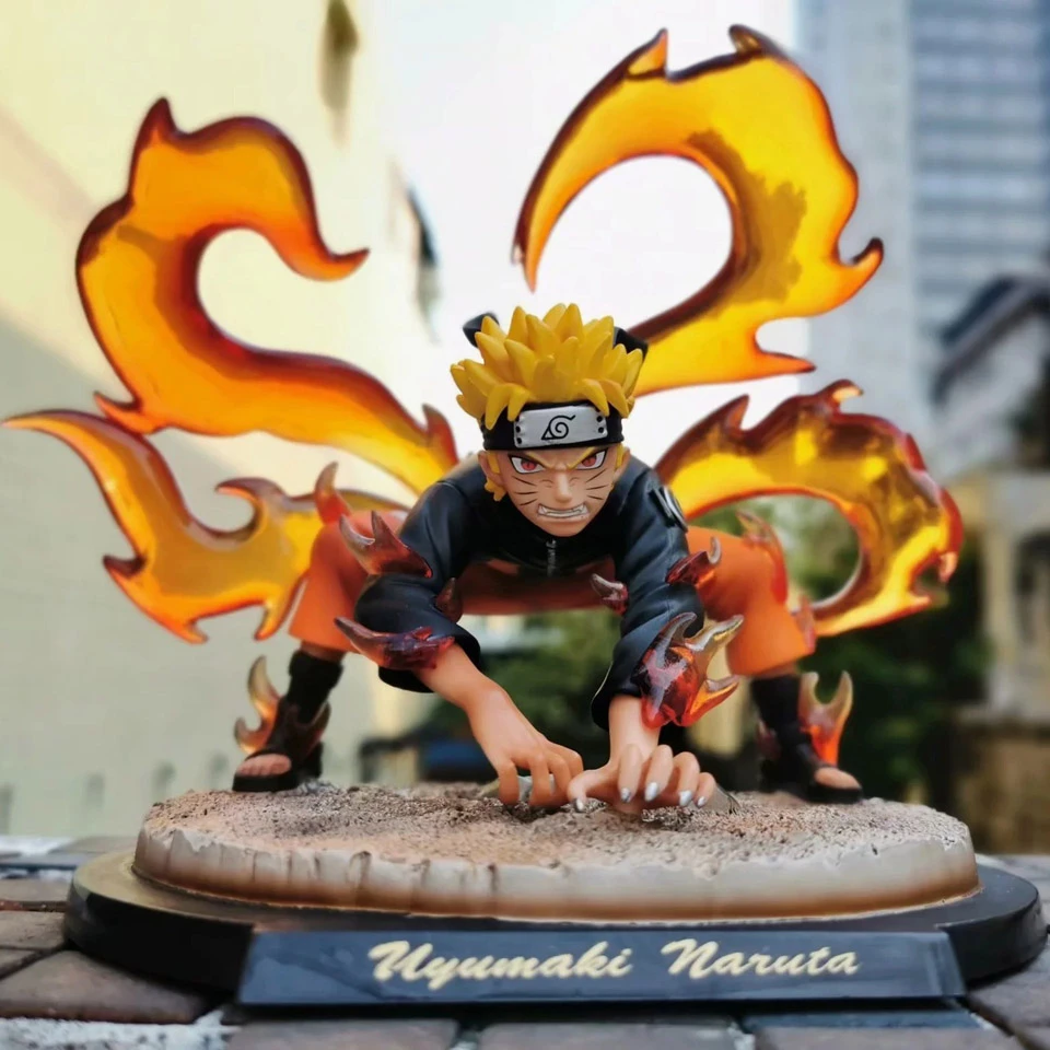 action figure naruto kurama mode
