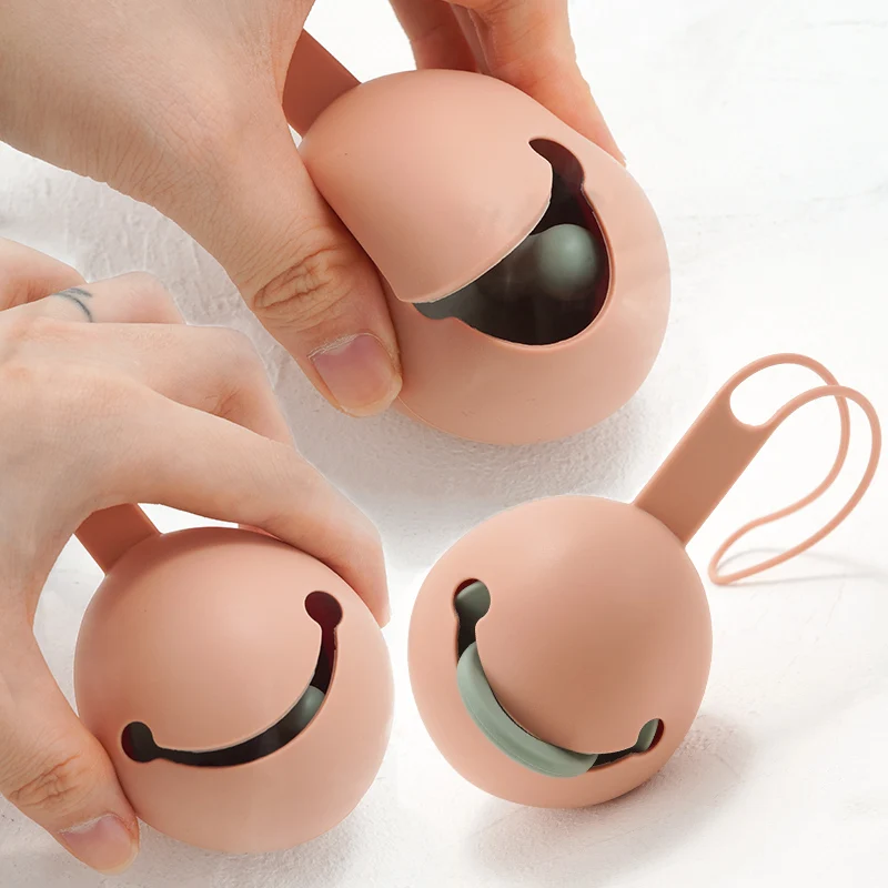 100%Food Safe Approve Silicone Nipple For Newborns Personalized Kids Pacifier Holder Portable Nipple Case Baby Accessories 4