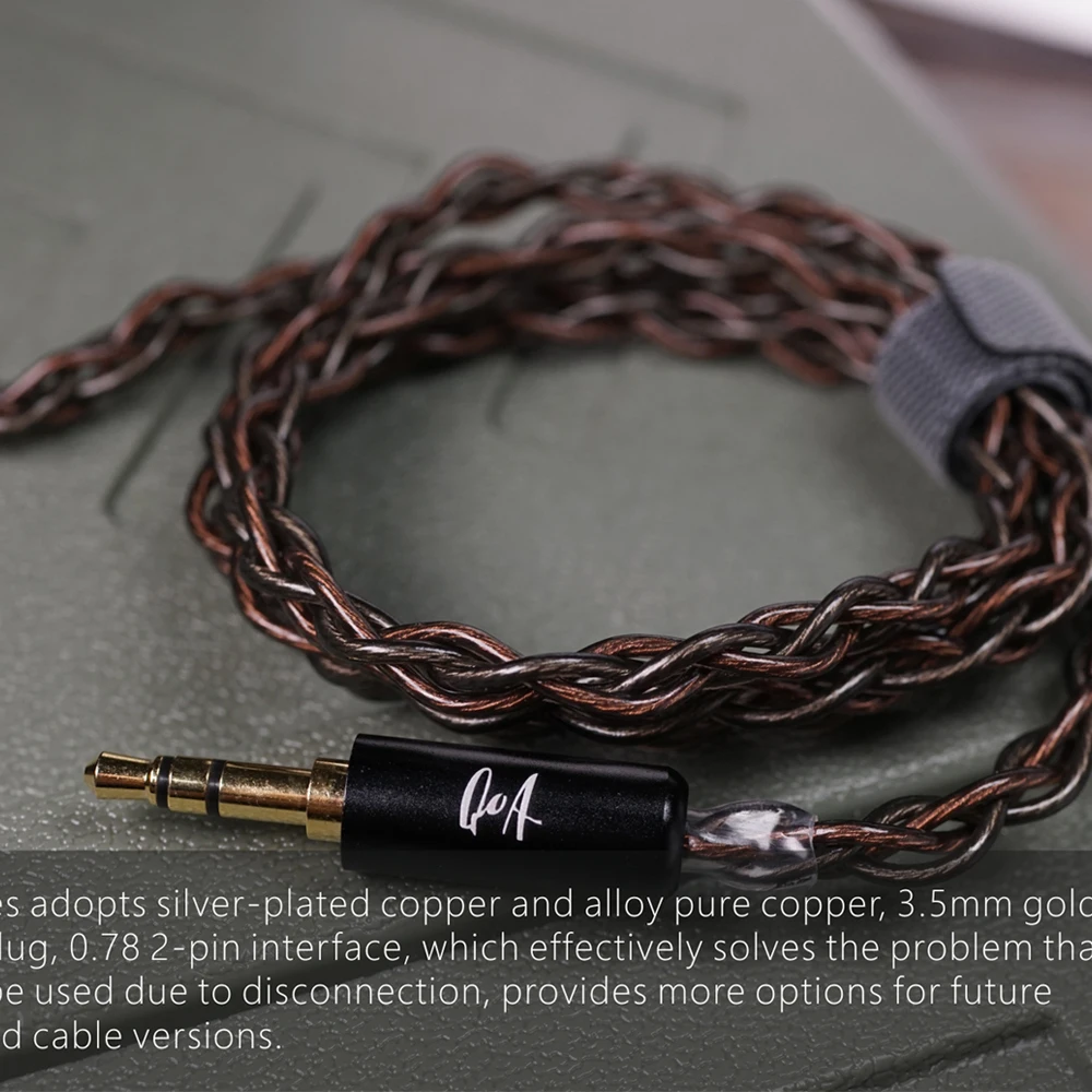 QOA Vesper 1DD+1 Knowles BA Hybrid Earbud 2 Driver