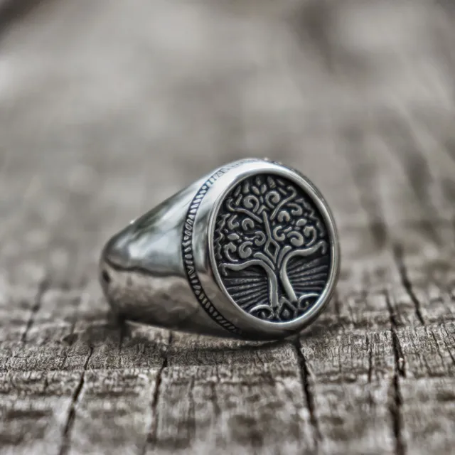 Bague viking arbre de vie