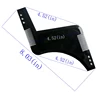 Fashion Beard Styling Template Comb New Barber Tool Mustache Symmetry Trimming Styling Stencil 3 Colors Optional Styling comb 5