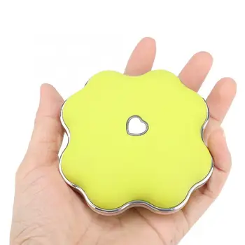 

4000mAh 5V Cute USB Rechargeable Portable Battery LED Electric Hand Warmer Heater Long-Life Travel Home Mini Pocket Warmer