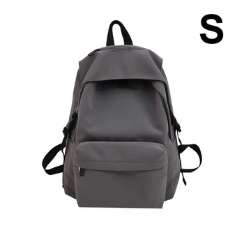 

Unisex Solid Color Nylon Backpack Daypack Travel Bookbag for Teenagers Schoolbag