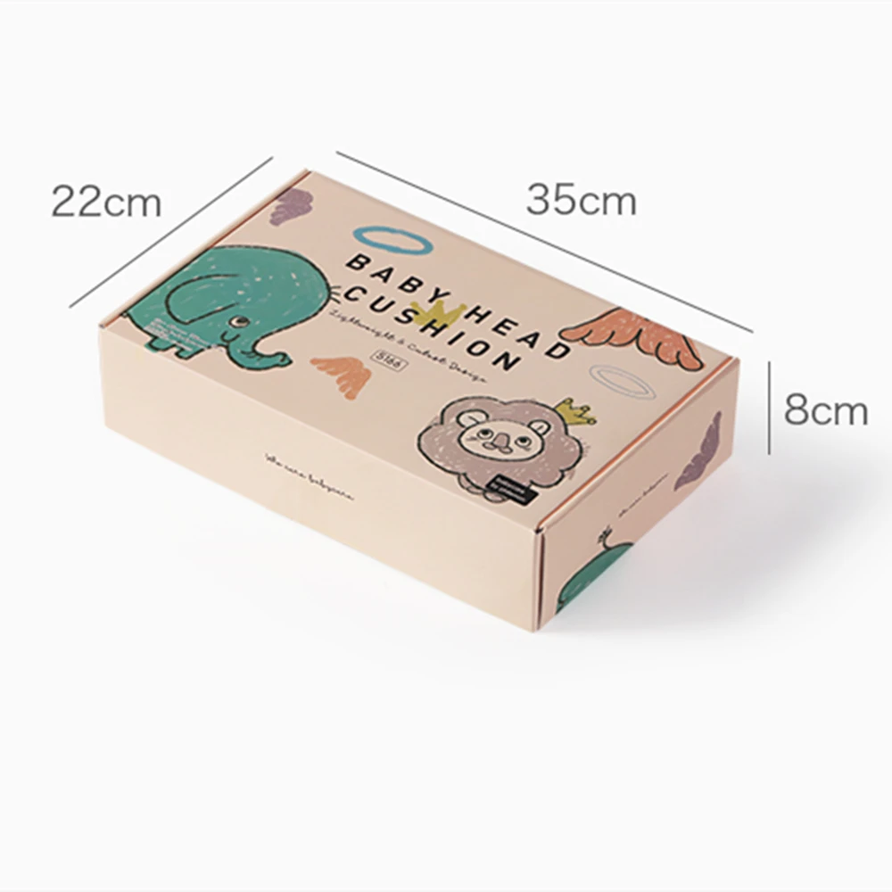 BC Babycare хлопковая детская подушка для защиты головы Регулируемая мягкая малышей