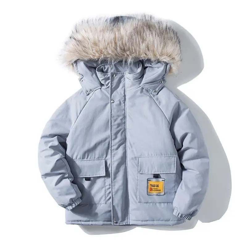 

Cotton -padded Clothes MEN 'S Winter Thickened Velvet Cotton -padded Jacket 2020 New Korean Short -padded Jacket Jacket